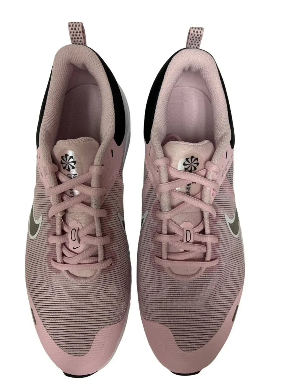 Nike Downshifter 12 DM4194-600 Size 7Y NEW Pink Black Running Shoes Youth Girls - Picture 4 of 9